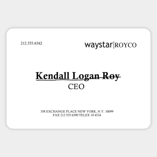 CEO KEndall Logan Roy Magnet